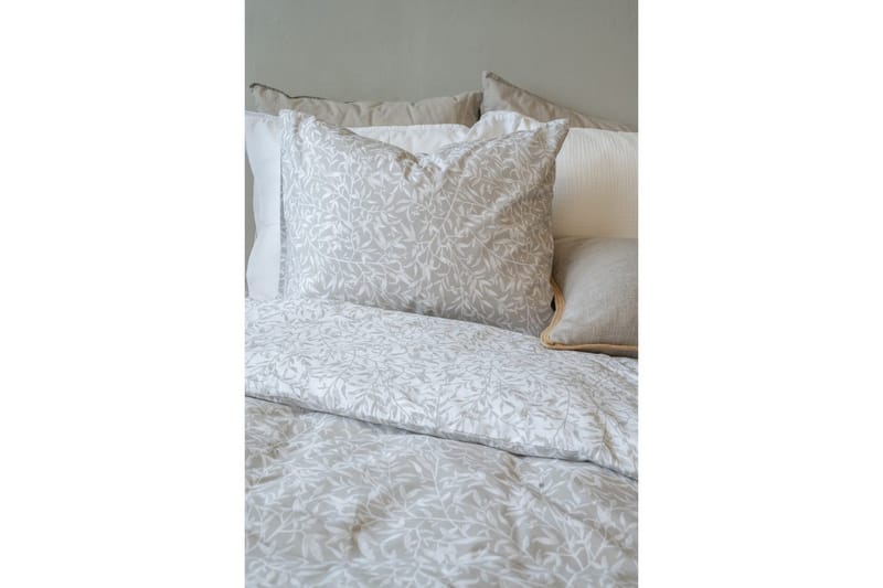 Påslakanset Enkelsäng 2-Dels Garden - Greige - Textil & mattor - Sängkläder - Bäddset & påslakanset