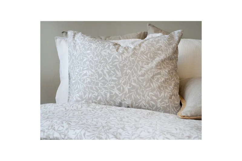 Påslakanset Enkelsäng 2-Dels Garden - Greige - Textil & mattor - Sängkläder - Bäddset & påslakanset