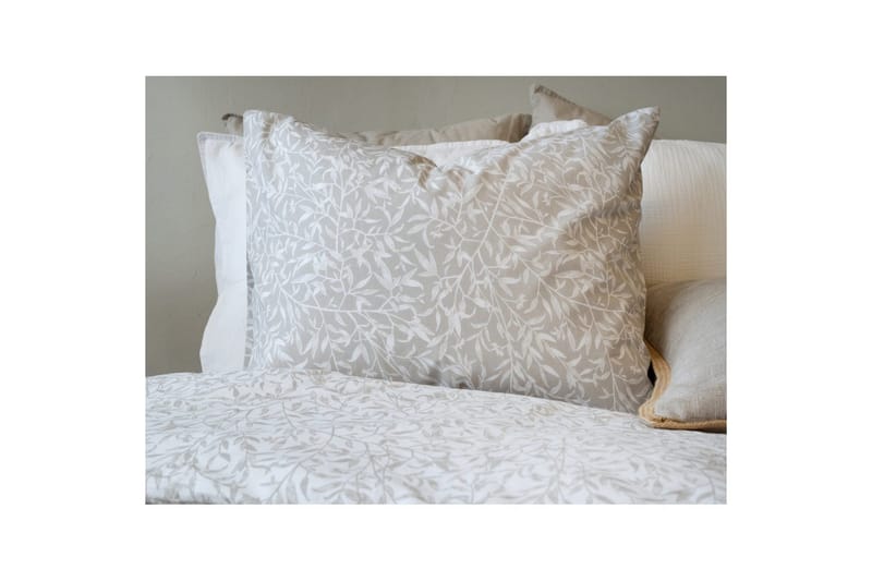 Påslakanset Enkelsäng 2-Dels Garden - Greige - Textil & mattor - Sängkläder - Bäddset & påslakanset