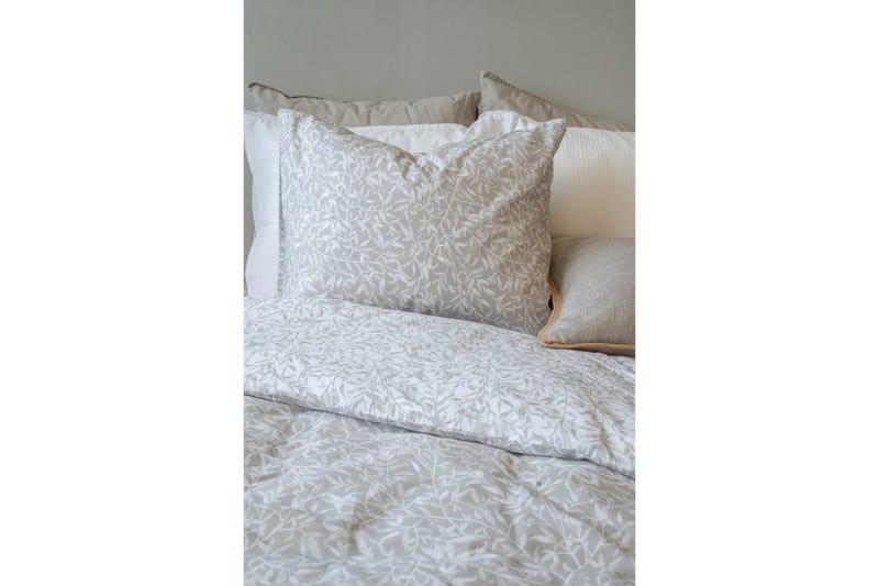 Påslakanset Enkelsäng 2-Dels Garden - Greige - Textil & mattor - Sängkläder - Bäddset & påslakanset