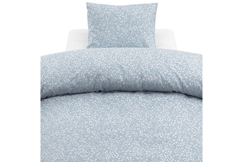 Påslakanset Enkelsäng 2-Dels Hedda - Blå - Textil & mattor - Sängkläder - Bäddset & påslakanset