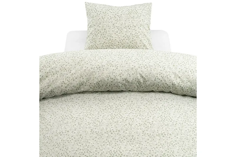 Påslakanset Enkelsäng 2-Dels Hedda - Grön - Textil & mattor - Sängkläder - Bäddset & påslakanset