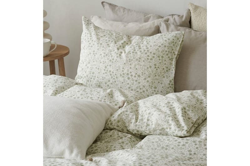 Påslakanset Enkelsäng 2-Dels Hedda - Grön - Textil & mattor - Sängkläder - Bäddset & påslakanset