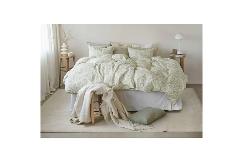 Påslakanset Enkelsäng 2-Dels Hedda - Grön - Textil & mattor - Sängkläder - Bäddset & påslakanset