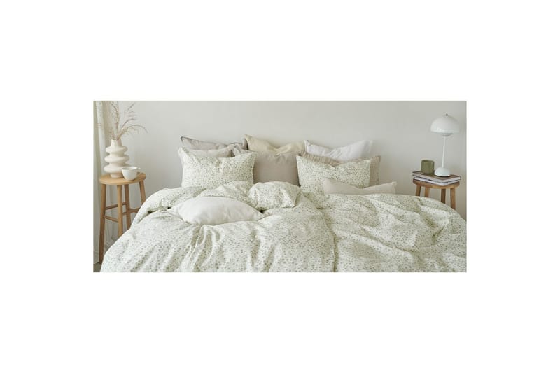 Påslakanset Enkelsäng 2-Dels Hedda - Grön - Textil & mattor - Sängkläder - Bäddset & påslakanset