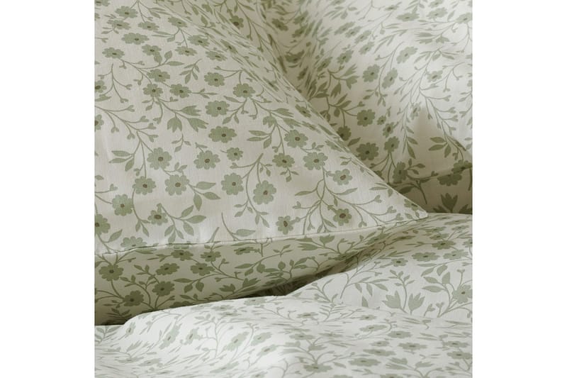 Påslakanset Enkelsäng 2-Dels Hedda - Grön - Textil & mattor - Sängkläder - Bäddset & påslakanset