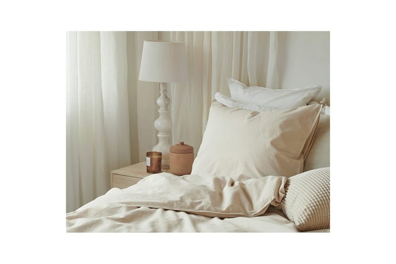 Påslakanset Enkelsäng 2-Dels Humble - Beige - Textil & mattor - Sängkläder - Bäddset & påslakanset