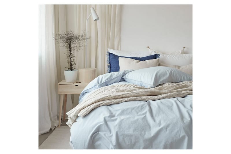Påslakanset Enkelsäng 2-Dels Humble - Blå - Textil & mattor - Sängkläder - Bäddset & påslakanset