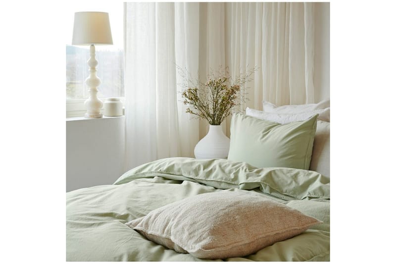 Påslakanset Enkelsäng 2-Dels Humble - Grön - Textil & mattor - Sängkläder - Bäddset & påslakanset