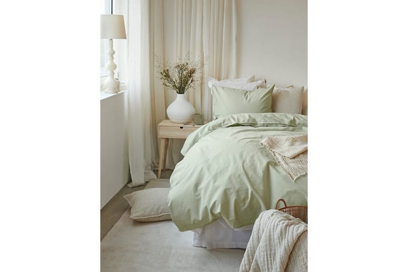 Påslakanset Enkelsäng 2-Dels Humble - Grön - Textil & mattor - Sängkläder - Bäddset & påslakanset