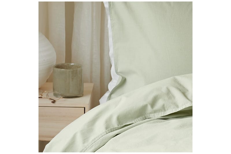 Påslakanset Enkelsäng 2-Dels Humble - Grön - Textil & mattor - Sängkläder - Bäddset & påslakanset