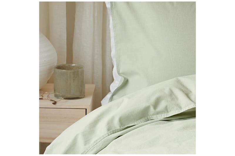 Påslakanset Enkelsäng 2-Dels Humble - Grön - Textil & mattor - Sängkläder - Bäddset & påslakanset