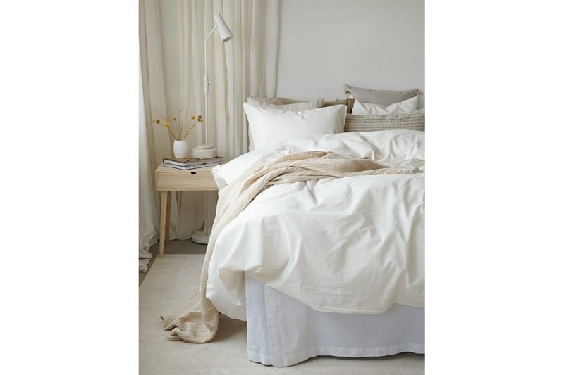 Påslakanset Enkelsäng 2-Dels Humble - Vit - Textil & mattor - Sängkläder - Bäddset & påslakanset