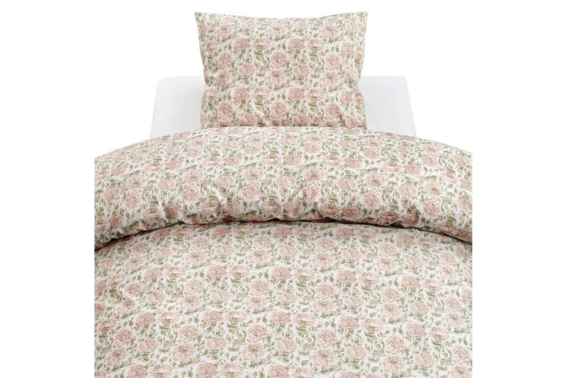Påslakanset Enkelsäng 2-Dels Irma Flower Rosa, undefined
