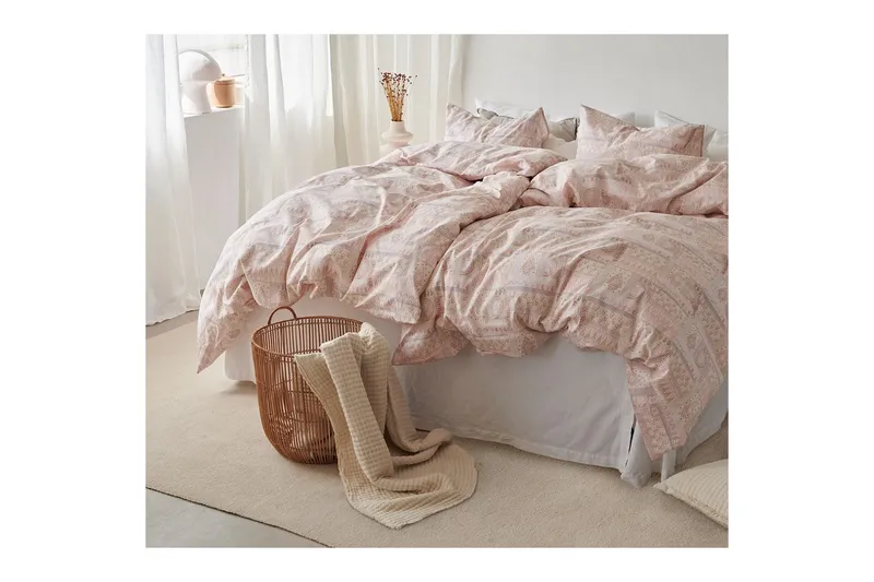 Påslakanset Enkelsäng 2-Dels Jasmine Peach - Textil & mattor - Sängkläder - Täcke