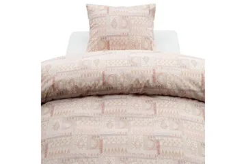 Påslakanset Enkelsäng 2-Dels Jasmine Peach - Textil & mattor - Sängkläder - Bäddset & påslakanset