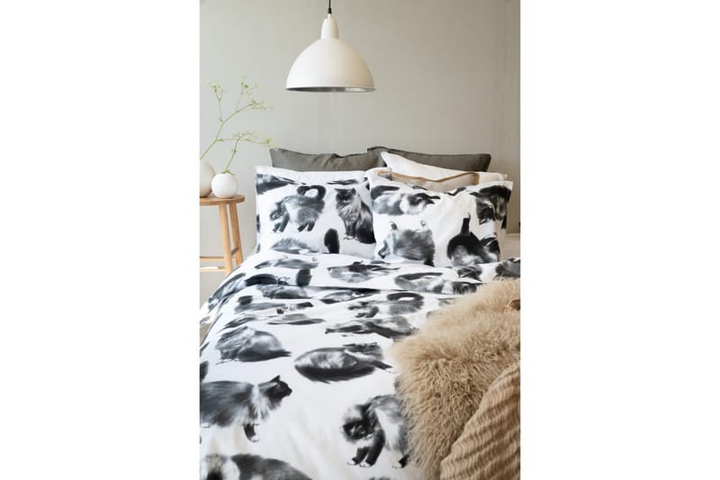 Påslakanset Enkelsäng 2-Dels Julis Grå - Borganäs - Textil & mattor - Sängkläder - Bäddset & påslakanset