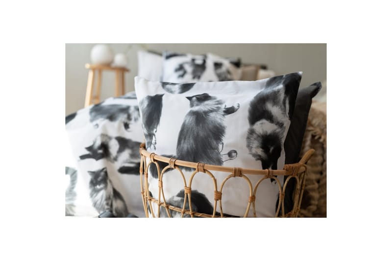 Påslakanset Enkelsäng 2-Dels Julis Grå - Borganäs - Textil & mattor - Sängkläder - Bäddset & påslakanset