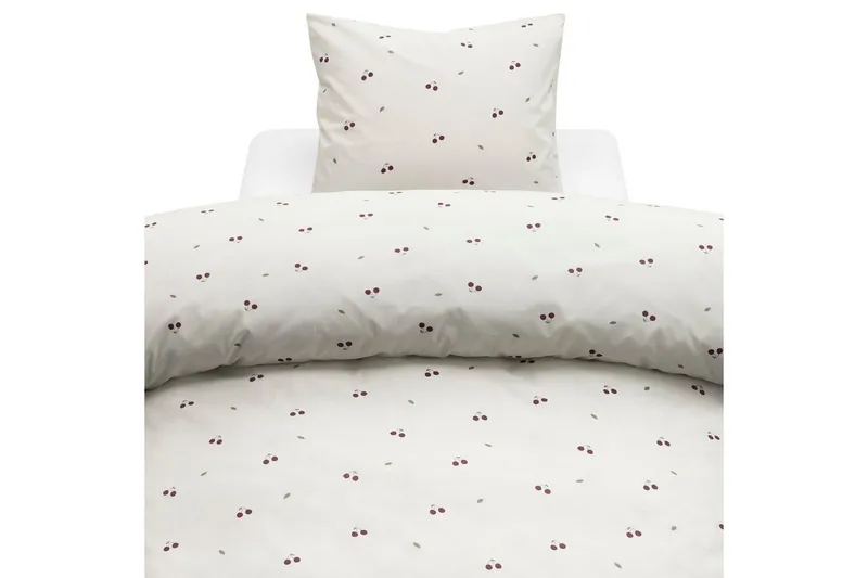 Påslakanset Enkelsäng 2-Dels Körsbär Sand, undefined