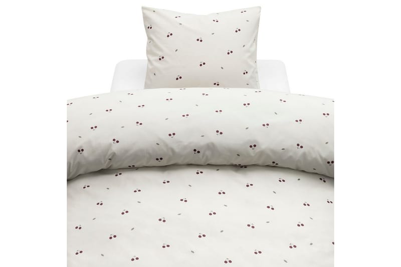 Påslakanset Enkelsäng 2-Dels Körsbär Sand, undefined