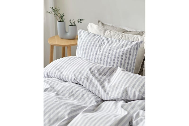 Påslakanset Enkelsäng 2-Dels Mirjam - Blå - Textil & mattor - Sängkläder - Bäddset & påslakanset