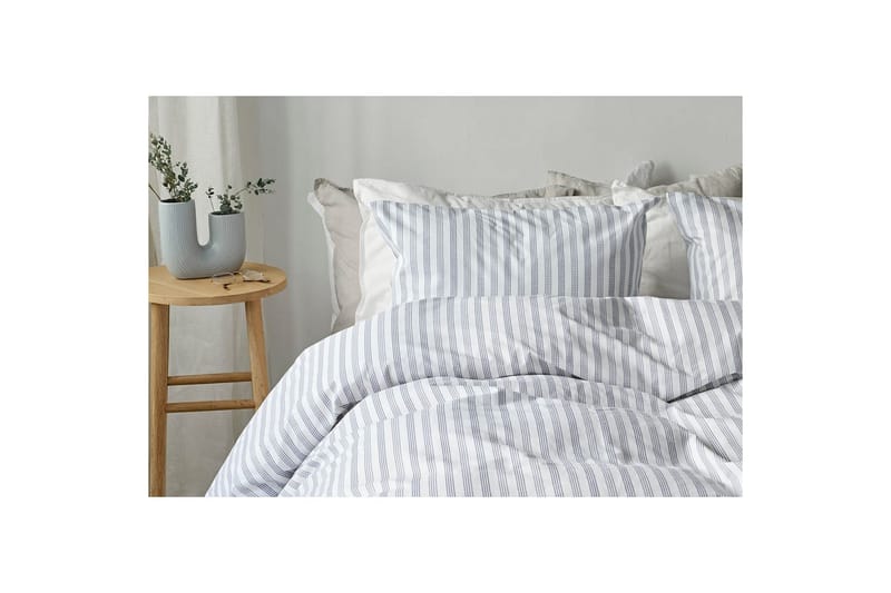 Påslakanset Enkelsäng 2-Dels Mirjam - Blå - Textil & mattor - Sängkläder - Bäddset & påslakanset