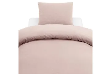 Påslakanset Enkelsäng 2-Dels Rolling - Rosa - Textil & mattor - Sängkläder - Bäddset & påslakanset