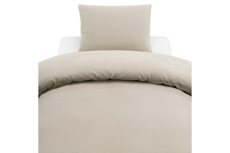 Påslakanset Enkelsäng 2-Dels Rolling, Sand