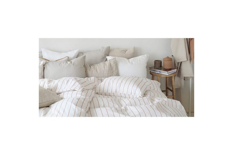 Påslakanset Enkelsäng 2-Dels Saga - Orange - Textil & mattor - Sängkläder - Bäddset & påslakanset