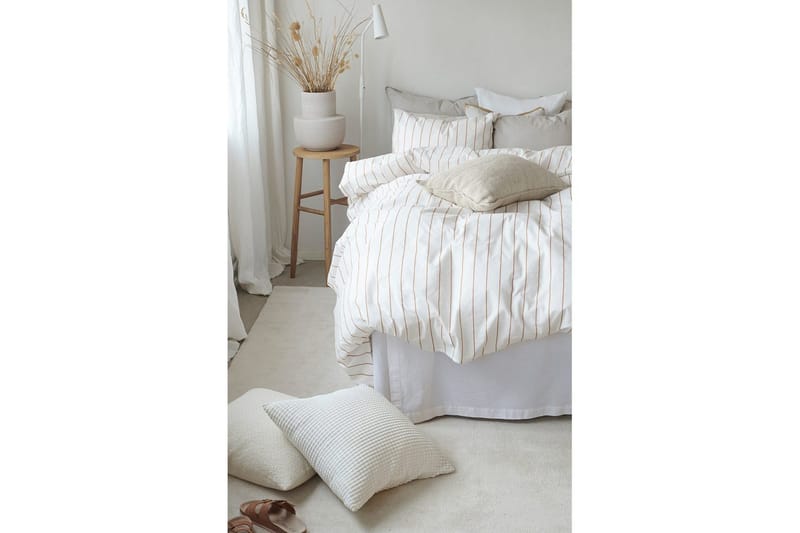 Påslakanset Enkelsäng 2-Dels Saga - Orange - Textil & mattor - Sängkläder - Bäddset & påslakanset