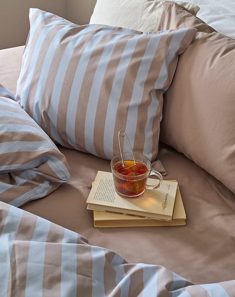Påslakanset Enkelsäng 2-Dels Set Sanna Stripe - Textil & mattor - Sängkläder - Bäddset & påslakanset