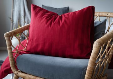 Påslakanset Enkelsäng 2-Dels Set Satin - Röd - Textil & mattor - Sängkläder - Bäddset & påslakanset