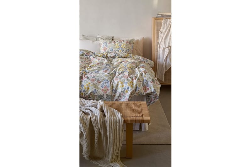 Påslakanset Enkelsäng 2-Dels Sommarblommor Multi - Textil & mattor - Sängkläder - Täcke