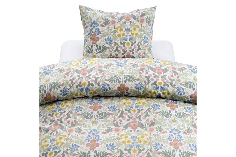 Påslakanset Enkelsäng 2-Dels Sommarblommor Multi, undefined