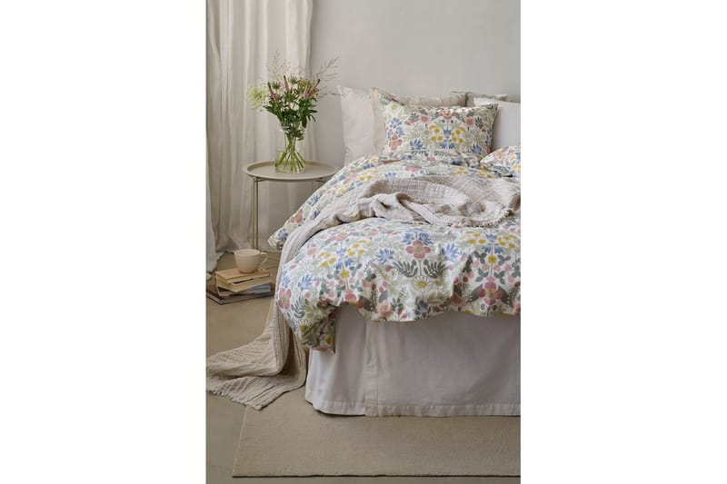 Påslakanset Enkelsäng 2-Dels Sommarblommor Multi - Textil & mattor - Sängkläder - Täcke
