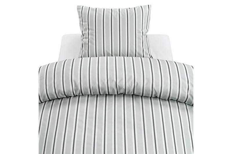 Påslakanset Enkelsäng 2-Dels Sunnan Rand - Grön - Textil & mattor - Sängkläder - Bäddset & påslakanset