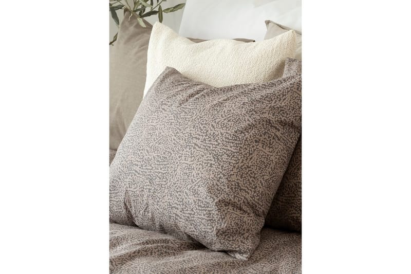 Påslakanset Enkelsäng 2-Dels Sylvi - Brun - Textil & mattor - Sängkläder - Bäddset & påslakanset