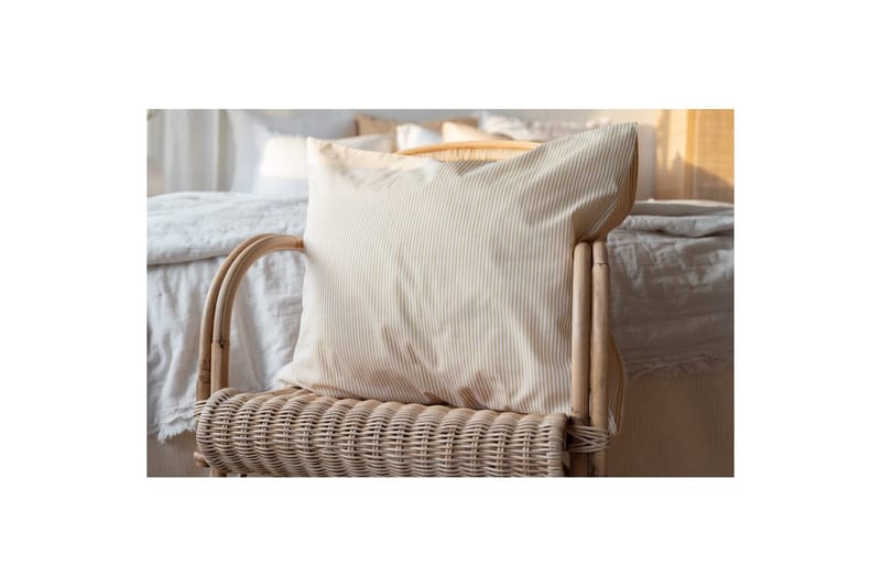 Påslakanset Enkelsäng 2-Dels Thelma Stripe - Gul - Textil & mattor - Sängkläder - Bäddset & påslakanset