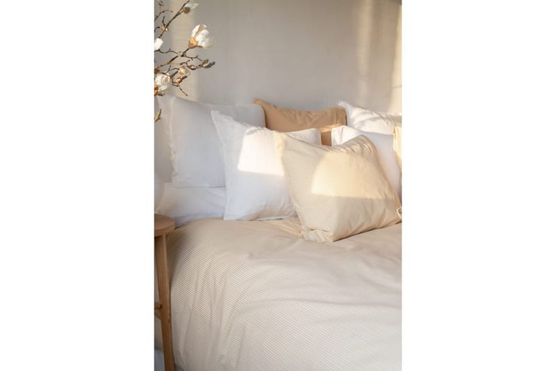 Påslakanset Enkelsäng 2-Dels Thelma Stripe - Gul - Textil & mattor - Sängkläder - Bäddset & påslakanset