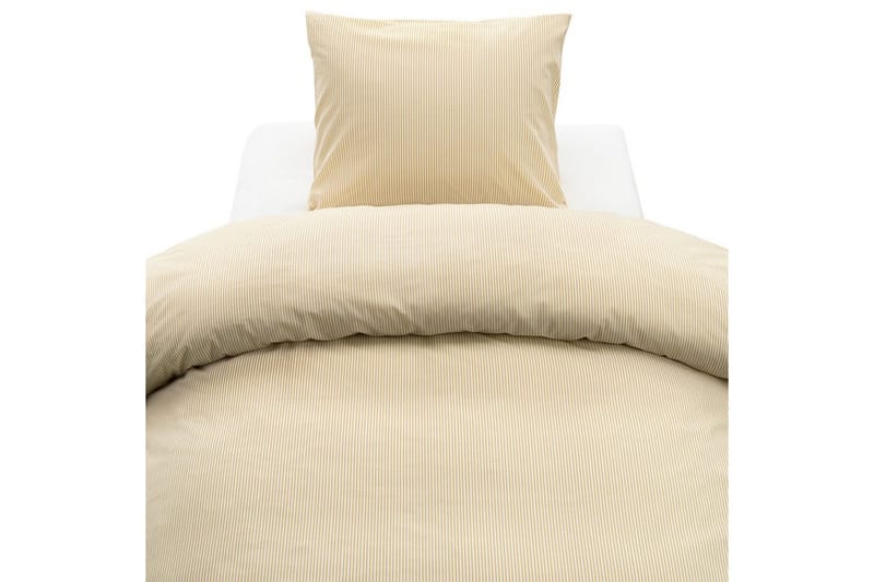 Påslakanset Enkelsäng 2-Dels Thelma Stripe - Gul - Textil & mattor - Sängkläder - Bäddset & påslakanset