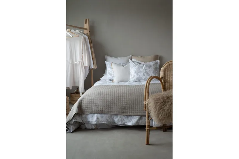 Påslakanset Enkelsäng 2-Dels Tilly - Grå - Textil & mattor - Sängkläder - Bäddset & påslakanset