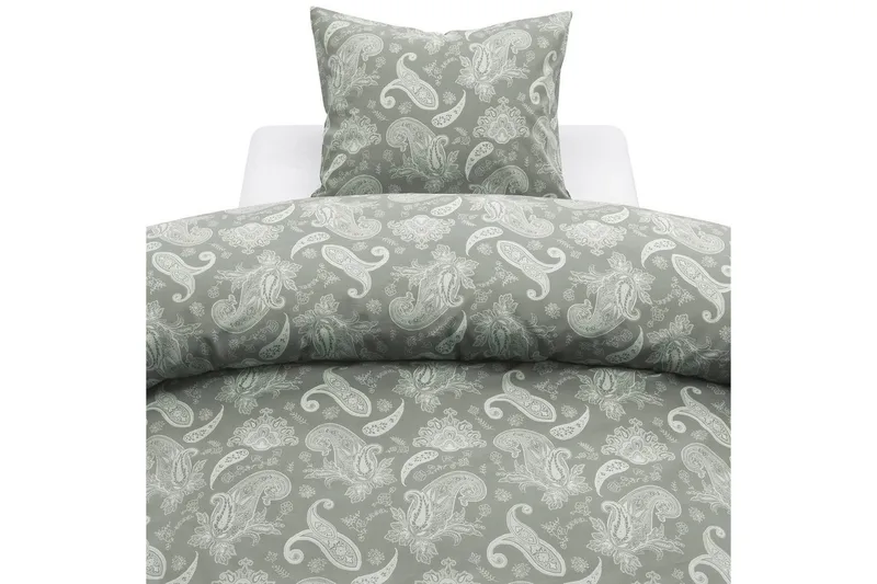 Påslakanset Enkelsäng 2-Dels Tilly - Grön - Textil & mattor - Sängkläder - Bäddset & påslakanset