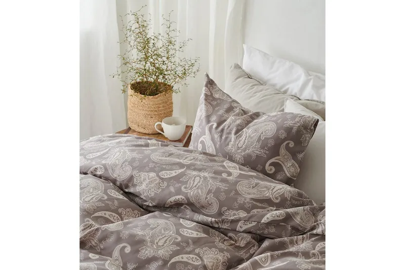 Påslakanset Enkelsäng 2-Dels Tilly Sand - Textil & mattor - Sängkläder - Bäddset & påslakanset