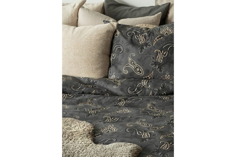 Påslakanset Enkelsäng 2-Dels Tilly - Svart - Textil & mattor - Sängkläder - Bäddset & påslakanset