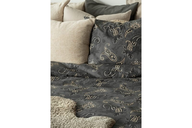 Påslakanset Enkelsäng 2-Dels Tilly - Svart - Textil & mattor - Sängkläder - Bäddset & påslakanset