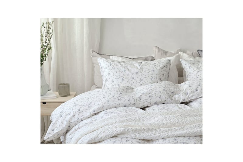 Påslakanset Enkelsäng 2-Dels Vilja - Blå - Textil & mattor - Sängkläder - Bäddset & påslakanset