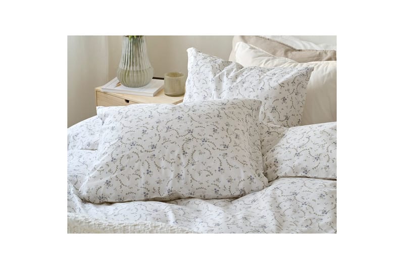 Påslakanset Enkelsäng 2-Dels Vilja - Blå - Textil & mattor - Sängkläder - Bäddset & påslakanset