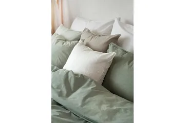 Påslakanset Enkelsäng 2-Dels Washed - Grön - Textil & mattor - Sängkläder - Bäddset & påslakanset
