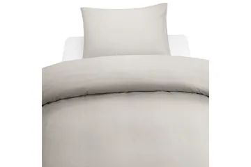 Påslakanset Enkelsäng 2-Dels Washed - Greige - Textil & mattor - Sängkläder - Bäddset & påslakanset