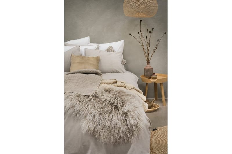 Påslakanset Enkelsäng 2-Dels Washed - Greige - Textil & mattor - Sängkläder - Bäddset & påslakanset